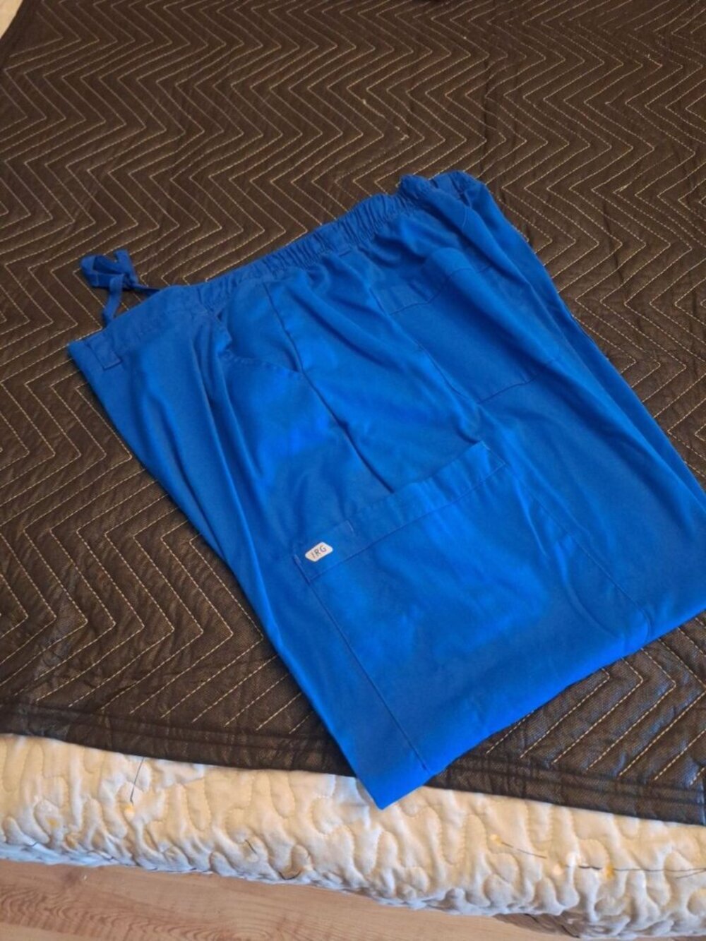 IRG Edge Royal Blue Cargo Scrub Pants 3XL